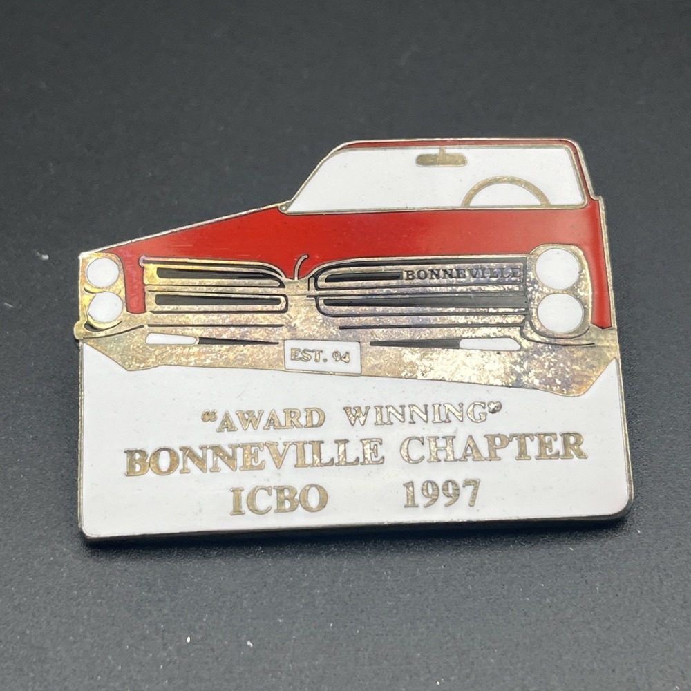 International Conference Of Building Officials Bonneville ICBO Lapel Hat Pin